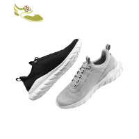 喻娄品牌趣评测代发/城市轻跑鞋运动鞋男减震网面透气休闲运动鞋男士低帮鞋