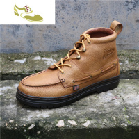喻娄品牌外单里外全皮缝制鞋马丁靴男靴工装子高帮沙漠男鞋皮靴单皮靴男士高帮鞋