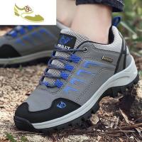 喻娄品牌秋冬季户外鞋男防滑防水登山旅游男鞋40中年爸爸鞋50岁运动休闲鞋