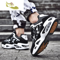 喻娄品牌男鞋冬季潮鞋男士韩版潮流帅气鞋子男学生气垫篮球鞋男百搭情侣鞋