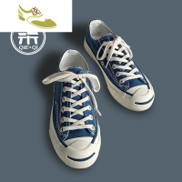喻娄品牌情侣阿美咔叽久留米帆布鞋冈山vintage硫化鞋1970S开口笑男女板鞋