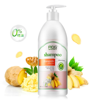 美国进口天然之扉生姜花洗发水无硅油增顺柔发植物萃取男女洗发露532ml