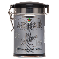 AKBAR斯里兰卡原装进口锡兰红茶英式茶叶中叶罐装80g散装可做奶茶