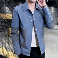 歌爱妮外套男春秋季2021新款韩版潮流帅气休闲春装青年夹克男士衣服男装