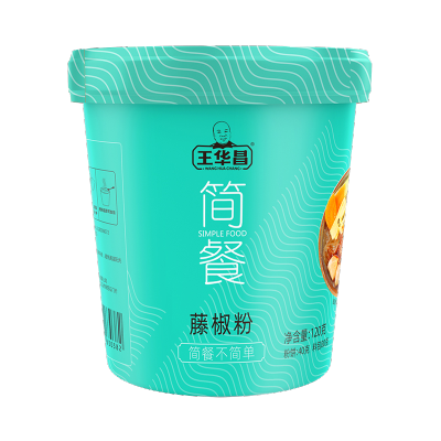 王华昌简餐藤椒粉135g*6桶