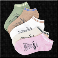 Ideamini短腿袜子女士棉袜春夏季薄款短装袜女土矮腰低腰低帮短袜矮袜船袜袜子