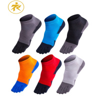 Ideamini唐城故事五指袜男棉夏季薄款运动跑步袜四季透气压力网眼男船袜袜子