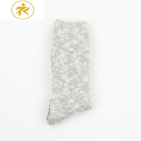 Ideamini秋冬保暖厚款复古毛线粗针织袜子情侣款中筒袜堆堆袜长筒袜地板袜袜子