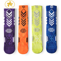 Ideamini篮球袜子男高筒高帮毛巾底加厚棉吸汗运动袜中筒秋冬精英袜男潮袜子