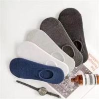 Ideamini春夏款男女袜浅口 日系条纹硅胶防滑隐形船袜棉袜子