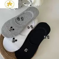Ideamini是米奇呀!薄款可爱米奇色船袜女硅胶防滑棉卡通浅口隐形短袜袜子