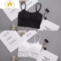 Ideamini蕾丝内衣文胸学生高中少女美背裹胸打底衫内搭抹胸式防走光无钢圈抹胸