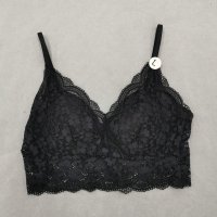 Ideamini新款蕾丝一体式美背内衣女网红无钢圈裹胸薄杯文胸内搭抹胸潮抹胸