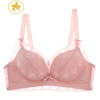 Ideamini夏季超薄款内衣女无钢圈文胸小胸聚拢调整型夏天抹胸式防走光胸罩抹胸