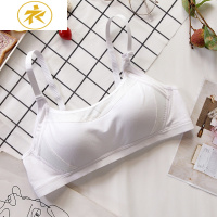 Ideamini加蒂诺尼抹胸式文胸内衣女无钢圈夏季薄款小胸聚扰大学生高中少女抹胸