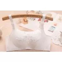 Ideamini内衣女小胸聚拢学生定型上托 抹胸式防下垂无钢圈收副乳文胸胸罩抹胸