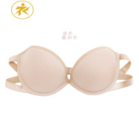 Ideamini无肩带隐形文胸性感内衣薄款 胸贴婚纱聚拢防滑美背抹胸夏季抹胸