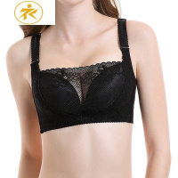 Ideamini抹胸文胸聚拢小胸薄款调整型收副乳胸罩裹胸式防走光内衣女无钢圈抹胸