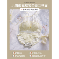 Ideamini抹胸无肩带内衣防走光小胸聚拢无钢圈文胸罩美背裹胸少女薄款bra抹胸