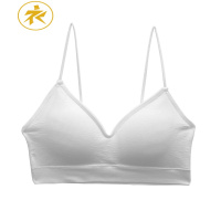 Ideamini抹胸内衣聚拢打底美背上衣外穿防走光学生短款裹胸式文胸吊带背心