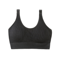 Ideamini靴下物运动聚拢小胸内衣女春夏无钢圈薄款吊带背心式瑜伽棉质文胸