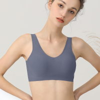 Ideamini内衣女冰丝超薄抹胸背心裹胸一体式无钢圈文胸防走光小胸聚拢