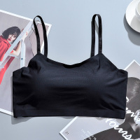 Ideamini冰丝内衣女学生高中少女夏薄款抹胸无钢圈聚拢小背心美背文胸