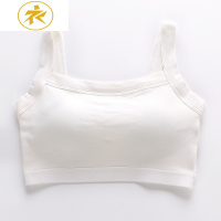 Ideamini棉防走光抹胸高中少女学生一体式运动吊带背心小胸聚拢美背内衣