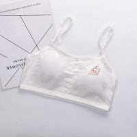 Ideamini女童内衣发育期小学生大童文胸7-12-15岁女孩棉吊带抹胸小背心