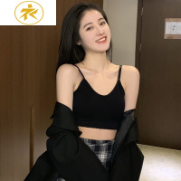 Ideamini内衣女无钢圈美背文胸小胸聚拢运动吊带背心胸罩少女学生高中抹胸