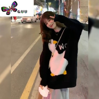 语娄套头毛衣加绒加厚高中初中女生12岁15女孩13内搭打底针织衫