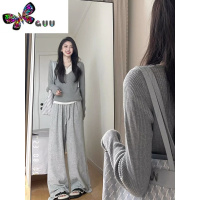 语娄秋季酷女孩穿搭网红炸街时尚休闲高级感假两件V领针织打底衫毛衣