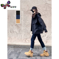 语娄美式外套女2023新款防风防水登山服休闲运动夹克