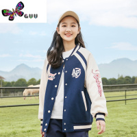 语娄初中生装女外套2023年新款少女高中学生棒球服加棉宽松早春季