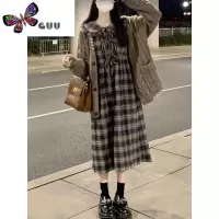 语娄日系慵懒风复古麻花毛衣开衫外套女宽松外穿粗毛线针织上衣
