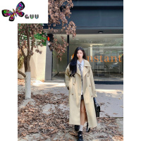 语娄法式气质高级感复古风衣外套女秋季宽松显瘦过膝长款大衣