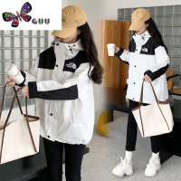 语娄炸街女工装时尚风衣外套女新款休闲夹克大码胖MM登山服