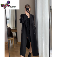 语娄高个子加长版西装风衣外套女高级感过膝及踝款上衣超长款大衣