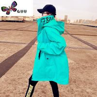 语娄西藏旅游穿搭女休闲宽松2023年春季新款风衣外套女潮牌