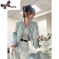 语娄新中式国风重工小香风外套女款盘扣复古高级感洋气chic上衣