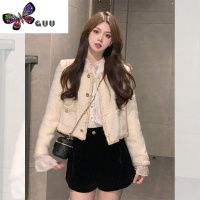 语娄chic早春法式小香风短外套女秋季2023新款女装小个子气质名媛上衣