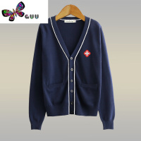 语娄护士毛衣女针织开衫外套加厚冬季医院医生外穿大码医护护士服