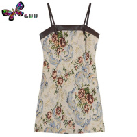 语娄辣妹复古咖色皮衣外套女小个子设计感短款pu皮夹克机车服上衣