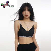 语娄欧美hiphop炸街爵士舞蹈短款长袖T恤女宽松高腰露脐白色上衣