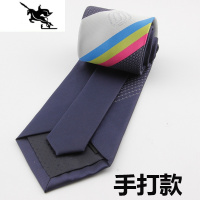 NEW LAKE1条 中国移动领带新款男士领带拉链懒人领带移动女士丝巾定制