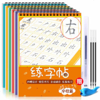 赠褪色笔 全6册魔法练字帖 拼音 汉字 数字 英文字母描红本 简笔画 10以内加减法反复练 幼小衔接英语描红本 学前