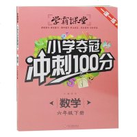 新版 学霸课堂 小学夺冠冲刺100分 数学六年级下册 人教版教材同步训练 练习册一课一练辅导书随堂测 试卷课外阅读
