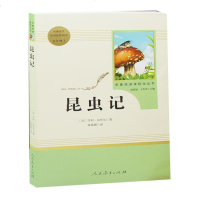 昆虫记八年级必读人教版 人民教育出版社 原著法布尔正版原版 初中生小学生课外阅读书籍三年级四五年级必读名著 完整全译