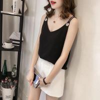 背心女吊带夏季雪纺宽松外穿ins潮内搭打底衫大码胖mm无袖T恤上衣