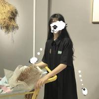 2019新款夏天黑暗系流行裙子仙女超仙森系甜美厌世风中长款连衣裙